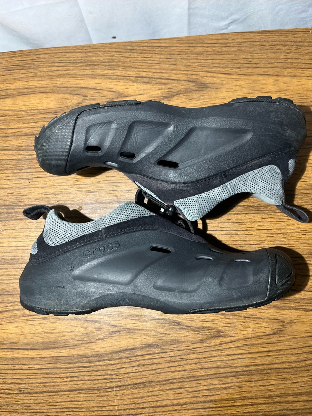 Crocs Quick Trail Low Black Grey Shoes Size Men’s 13
